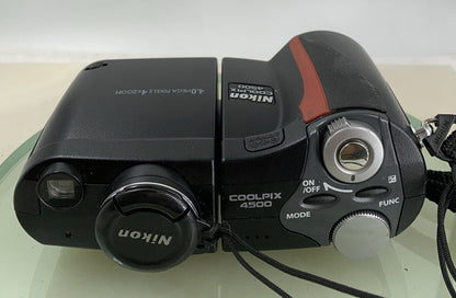 NIKON COOLPIX 4500 DIGITAL CAMERA 128MB CARD 4.0 MP +CHARGER TESTED - 1697