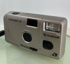 Fujifilm Fotonex 15 Compact 35mm VINTAGE FILM CAMERA SILVER - TESTED - 9932