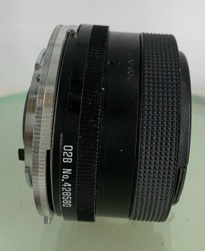 SERVICED Olympus OM10 35mm SLR Film Camera + 28mm f2.5 Tamron  Lens + Adapter19911