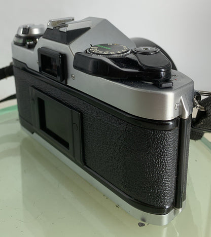 Canon AE-1 Program 35mm SLR Film Manual Camera + Canon 50mm F/1.8 FD Lens +# 1336