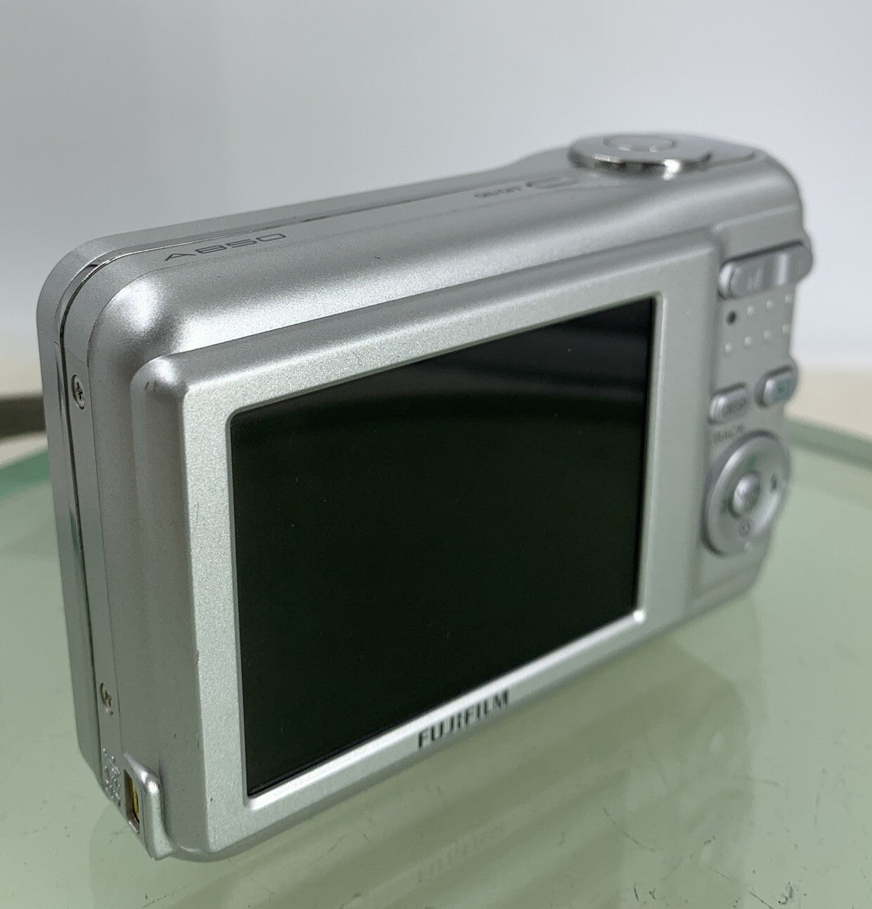 Fujifilm Digital Camera FinePix A850 8.1MP SILVER NO CHARGER NOCARD Tested-3114
