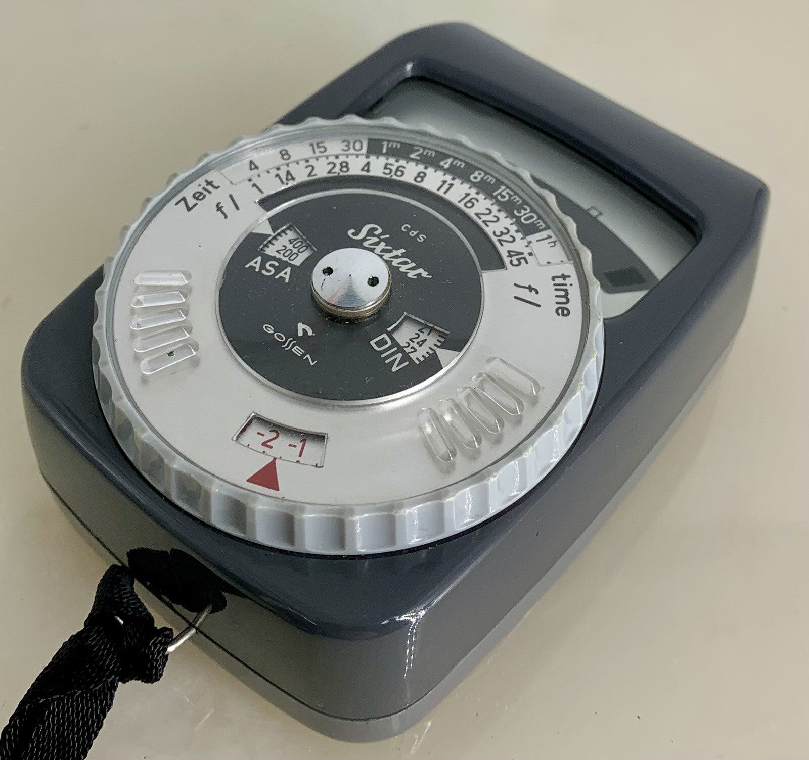 Gossen Sixtar CDS Exposure Meter In Original Case (West Germany) - 5191