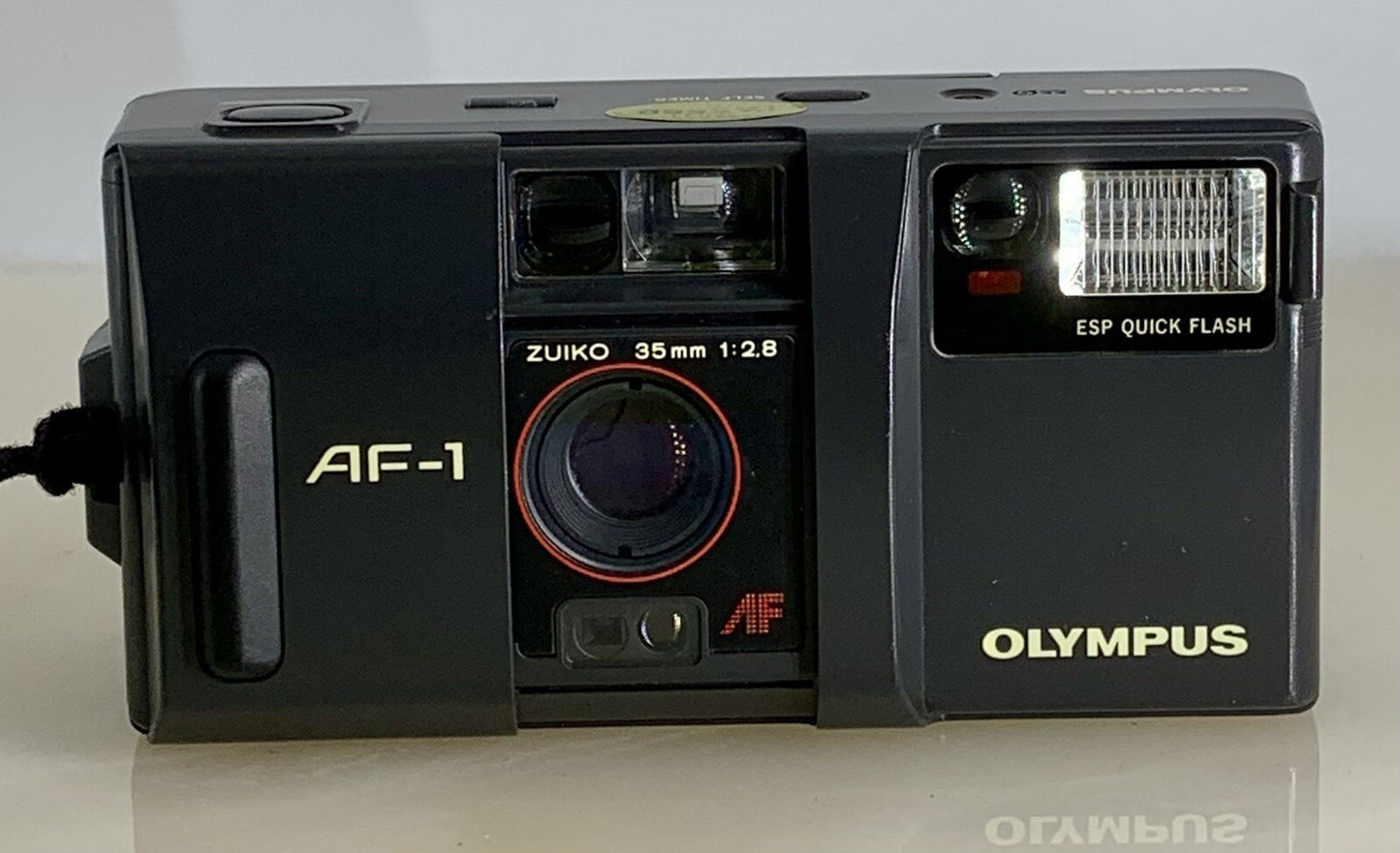 Olympus AF-1 35mm Compact Point & Shoot Film Camera - 35mm f/2.8 Sharp Lens #971