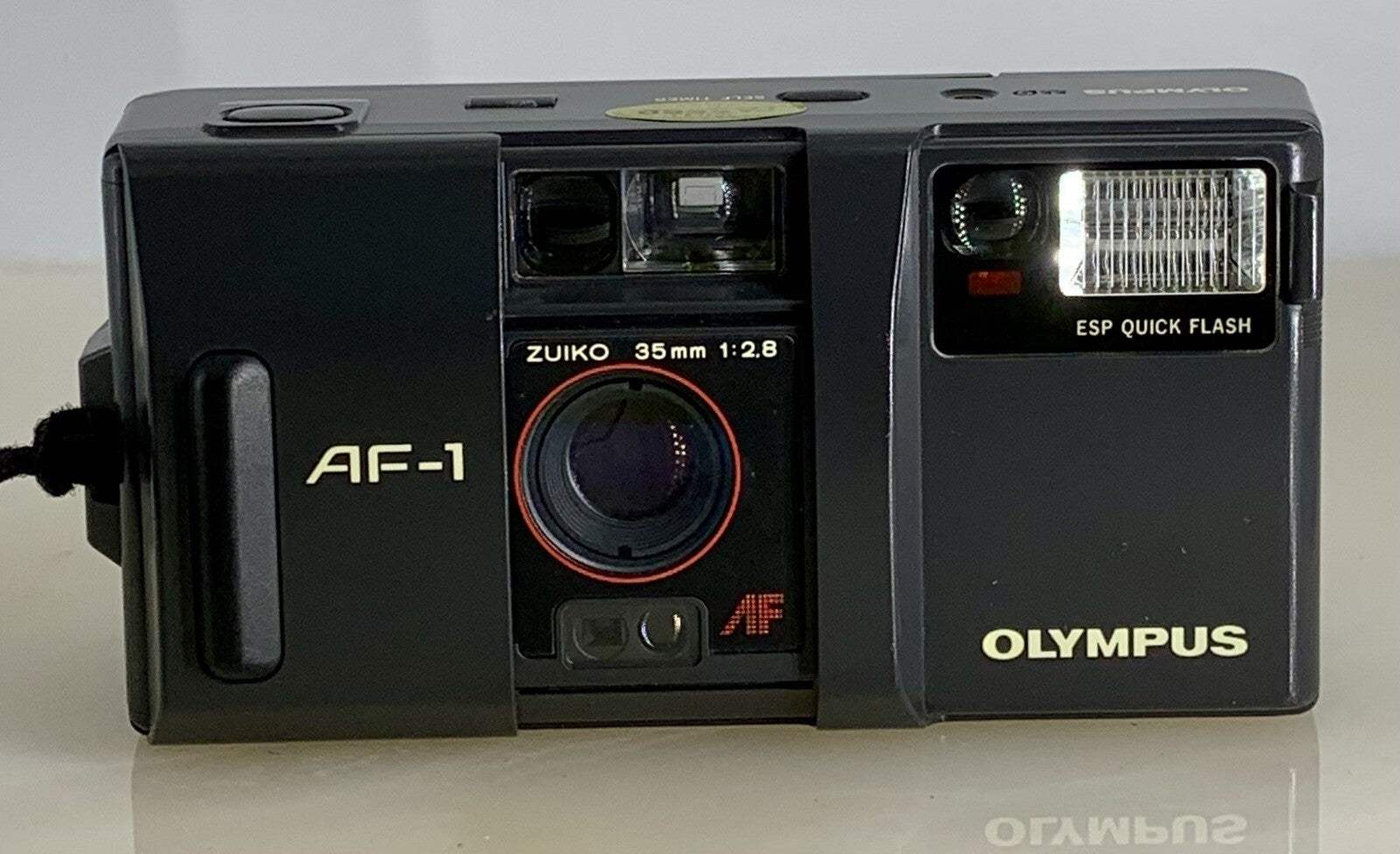 Olympus AF-1 35mm Compact Point & Shoot Film Camera - 35mm f/2.8 Sharp Lens #971