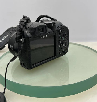 Fujifilm FinePix S1000fd 10.0MP Compact Bridge Digital Camera Black TESTED #3043