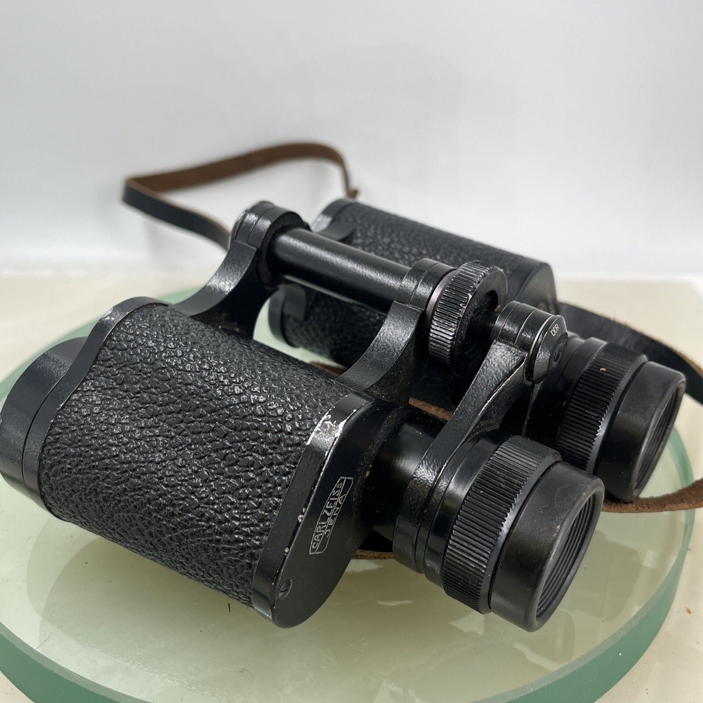 CARL ZEISS DDR JENOPTEM 8X30W MULTI-COATED BINOCULARS 5214644 GOOD CONDITION 9025