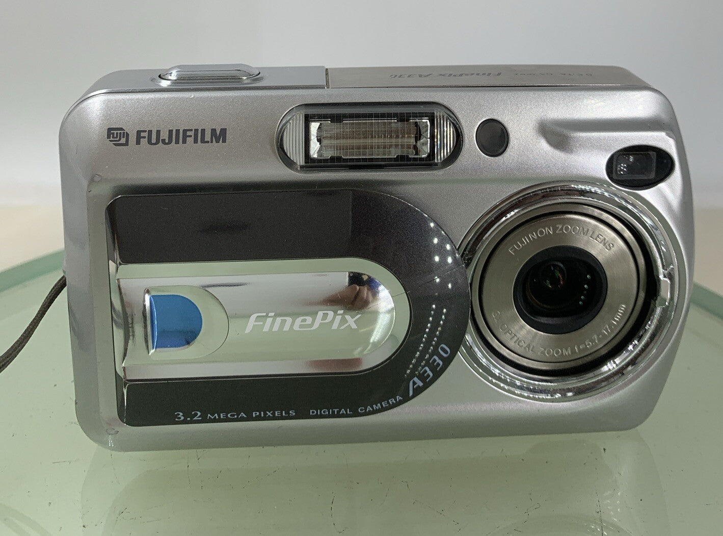 Fujifilm FinePix Digital Camera A330 3.2MP + 128MB CARD + COVER TESTED - 7621