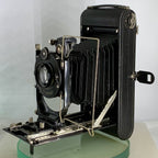 Vintage JCA Dresden Compur Carl Zeiss Jena Tessar 1:4.5 f=15cm Folding Camera7