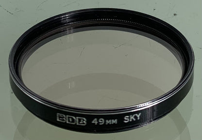 BDB 49mm Sky Filter For Camera Lens+Clean+Good Condition-5900
