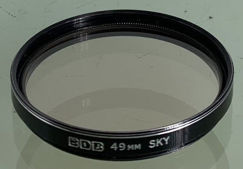 BDB 49mm Sky Filter For Camera Lens+Clean+Good Condition-5900