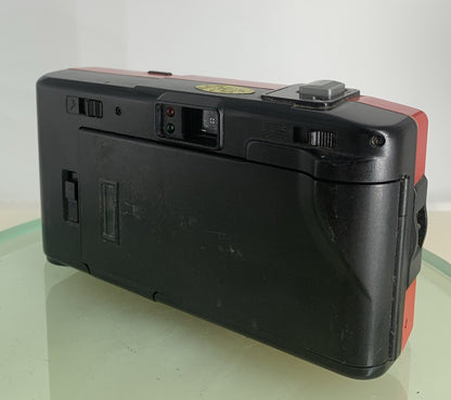 Panasonic C-500 AF Red 35mm Point And Shoot Compact Film Camera TESTED - 6636