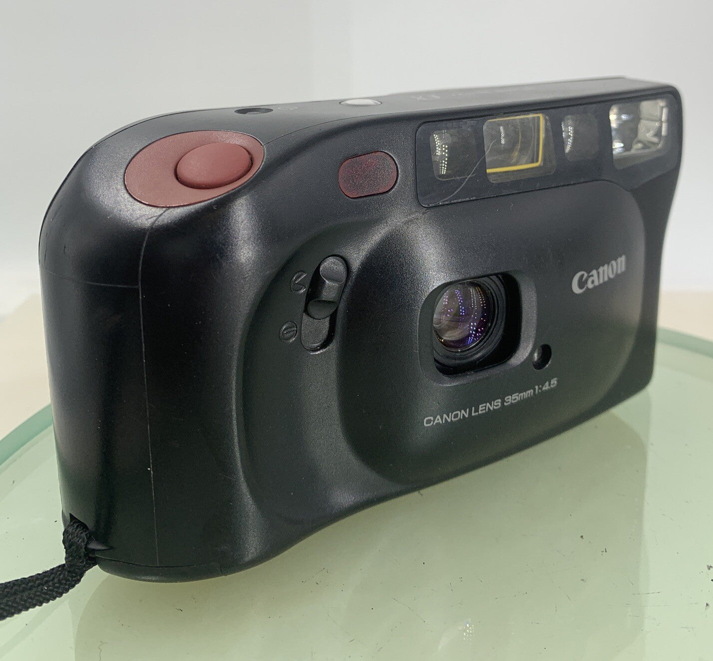 Canon Ex-SureShot 35mm Film Point & Shoot Camera FLASH NOTWORKING - TESTED - 2310
