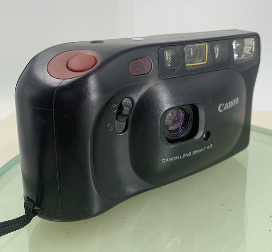 Canon Ex-SureShot 35mm Film Point & Shoot Camera FLASH NOTWORKING - TESTED - 2310