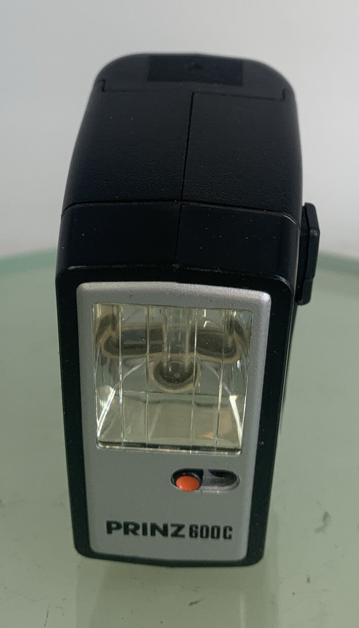 Prinz 600C Flash UNIT FOR CAMERA BLACK + BAG - GOOD CONDITION - TESTED - 1391
