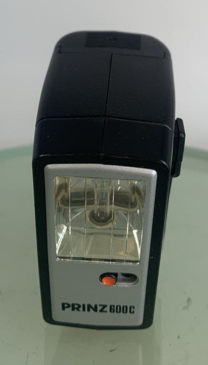 Prinz 600C Flash UNIT FOR CAMERA BLACK + BAG - GOOD CONDITION - TESTED - 1391