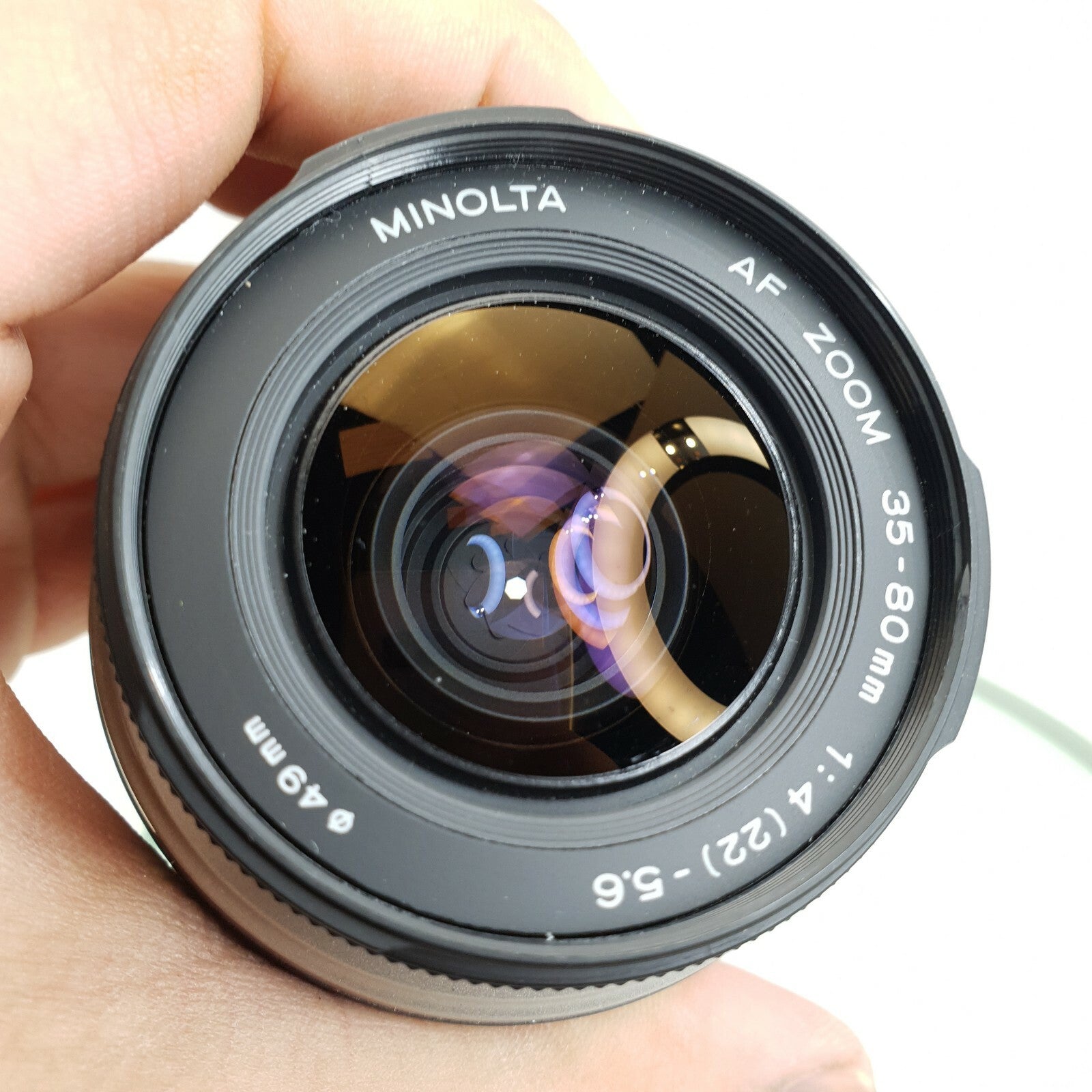 Minolta AF 35-80mm f/4-5.6 Zoom Lens, Φ=49mm,   Sony Minolta AF Mount  8895