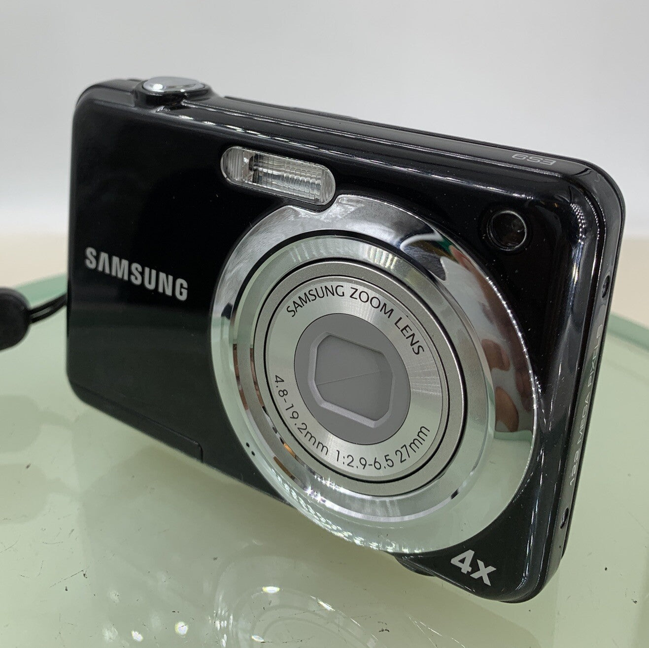 Samsung COMPACT DIGITAL CAMERA ES9 12.2MP BLACK WITH COVER - TESTED - 9852