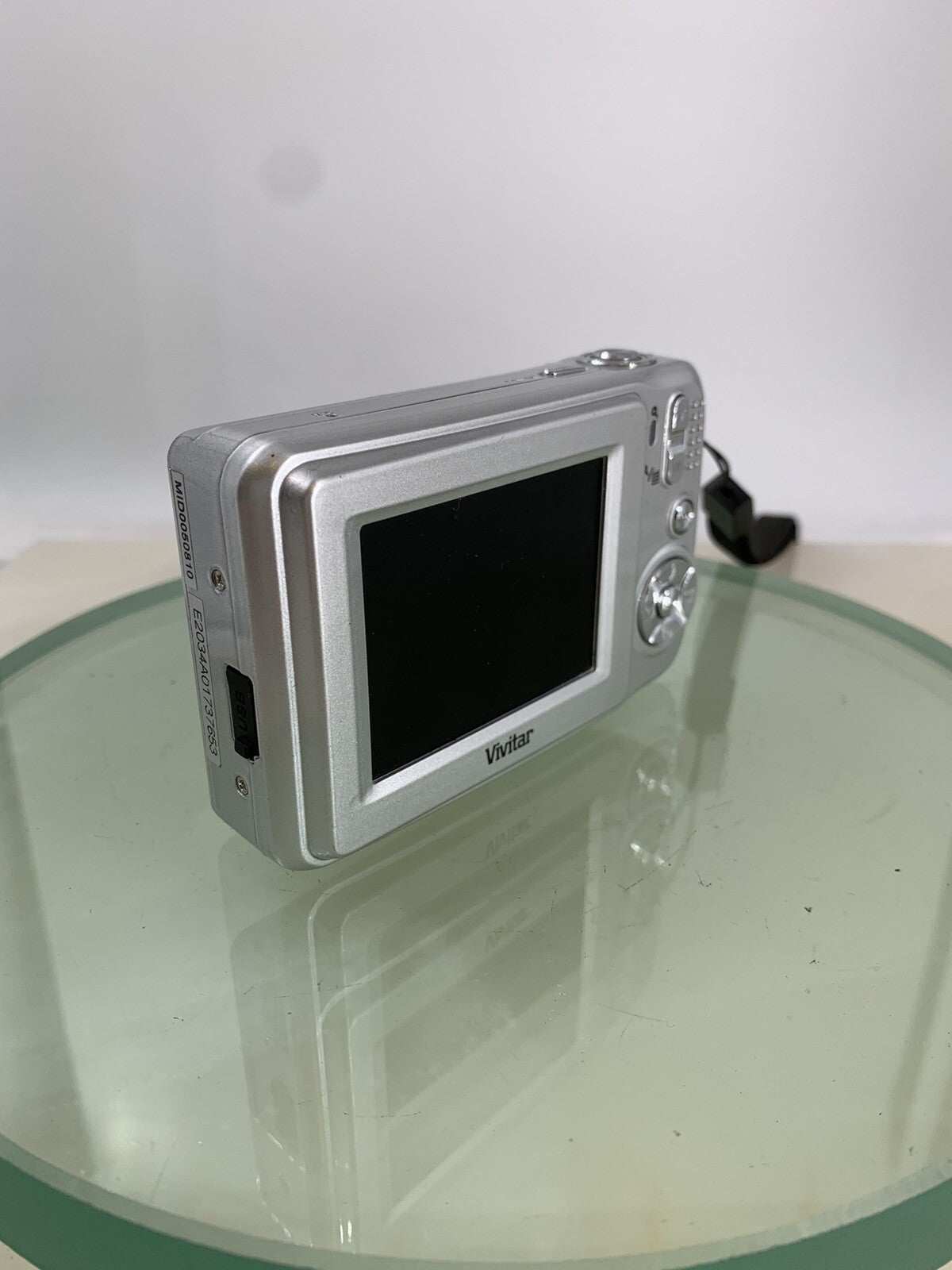 Vivitar Vivicam T324N 12.1MP Compact Digital Camera SILVER NO CARD TESTED - 8194
