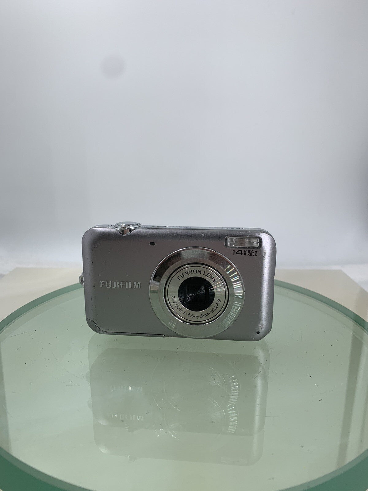 Fujifilm Digital Camera FinePix JV160 14.0MP SILVER + CHARGER+ WIRE TESTED - 5801