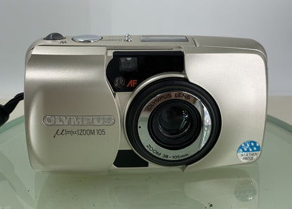 Olympus MJU Zoom 105 35mm 38-105mm Lens Weatherproof - Film Tested (Fully) , 3471