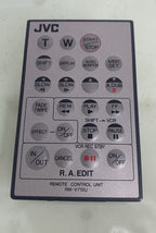 Genuine JVC RM-V713U REMOTE CONTROL UNIT SILVER GOOD CONDITION - 380