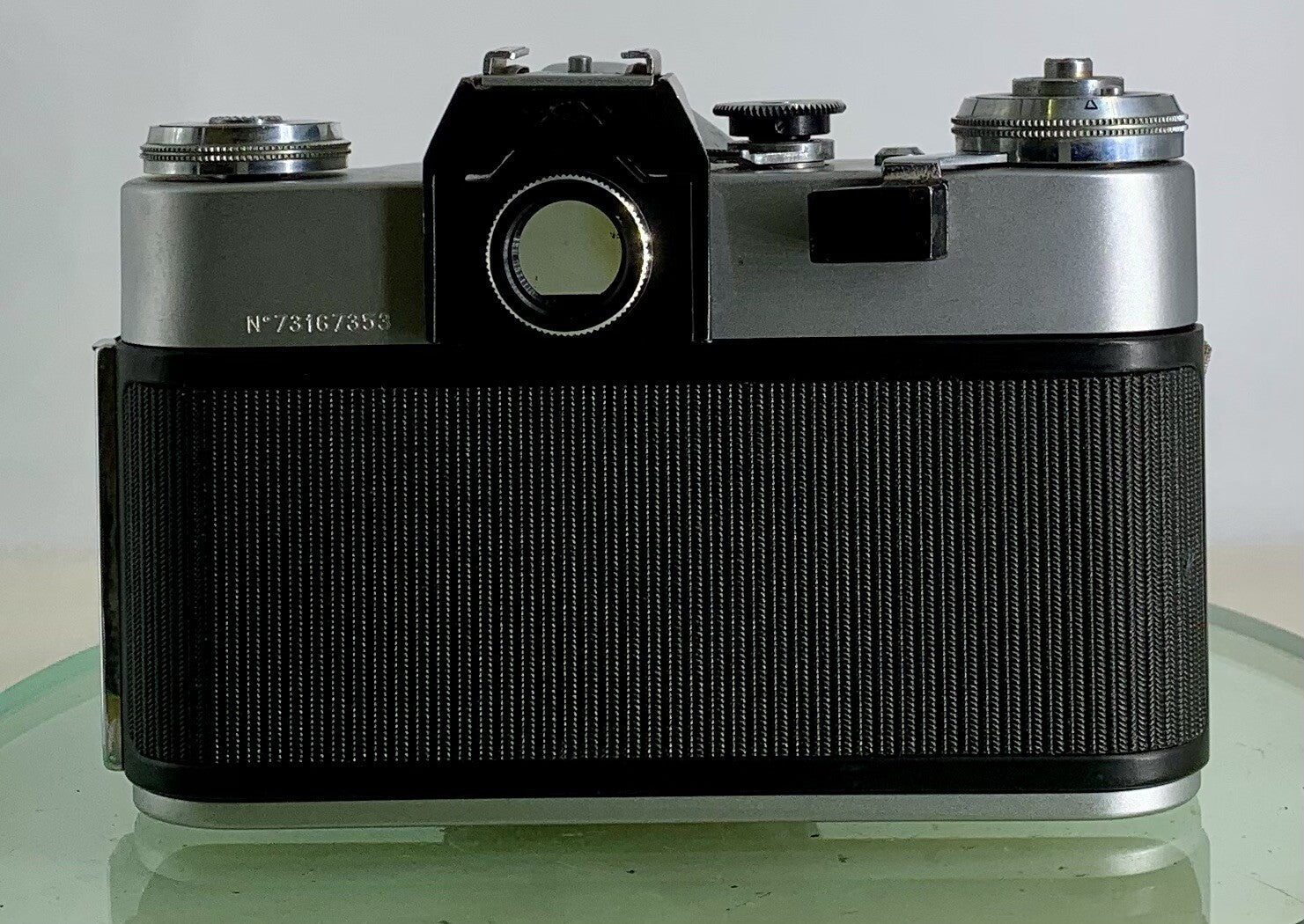 Vintage Zenit - B SLR Camera + HELIOS-44M-4 2/58 Lens + SILVER + TESTED - 654