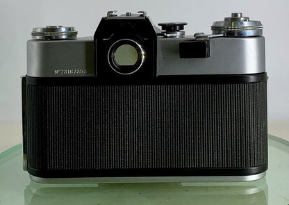 Vintage Zenit - B SLR Camera + HELIOS-44M-4 2/58 Lens + SILVER + TESTED - 654