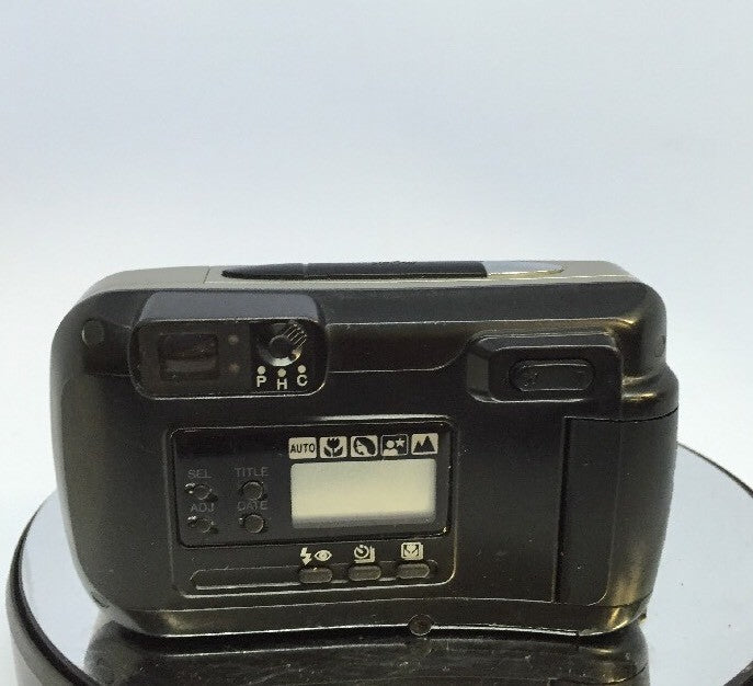 BXD MINOLTA VECTIS 25 IX-DATE APS FILM CAMERA WITH 30-75MM ASPHERICAL LENS #1314