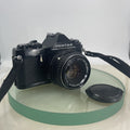 Pentax MV 1 35mm SLR Camera, with 50mm f/2 Prime Lens, Strap TESTED  #6060