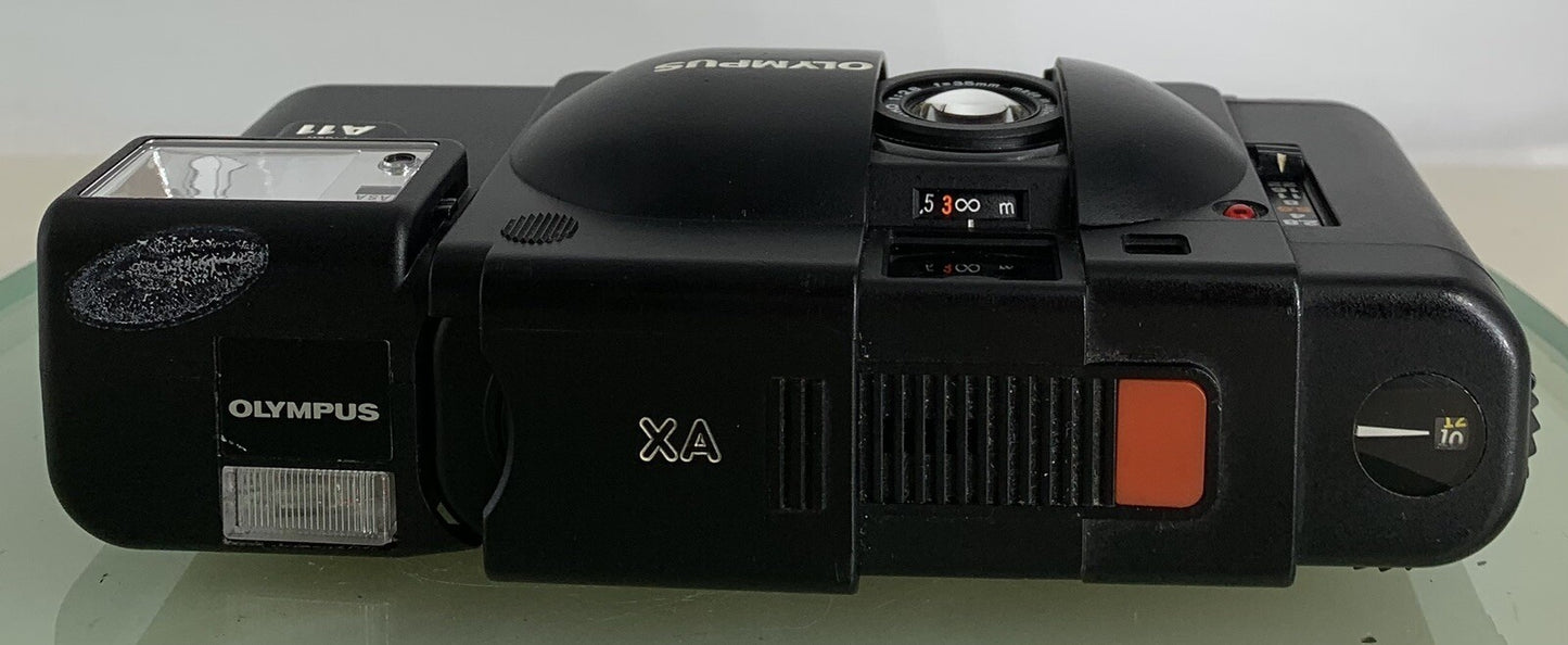 TESTED + OUTSTANDING +++ Olympus XA 35mm Compact Rangefinder Film Camera#1306