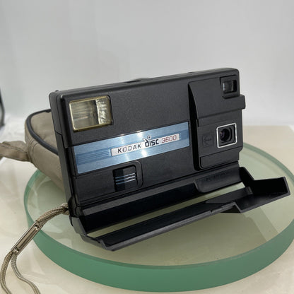 Kodak Tele Disc Camera 3600 VINTAGE CAMERA CASE GOOD CONDITION #5670