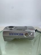 Vintage Olympus CAMEDIA C-310 Zoom SILVER CAMERA WITH COVER TESTED - 4696