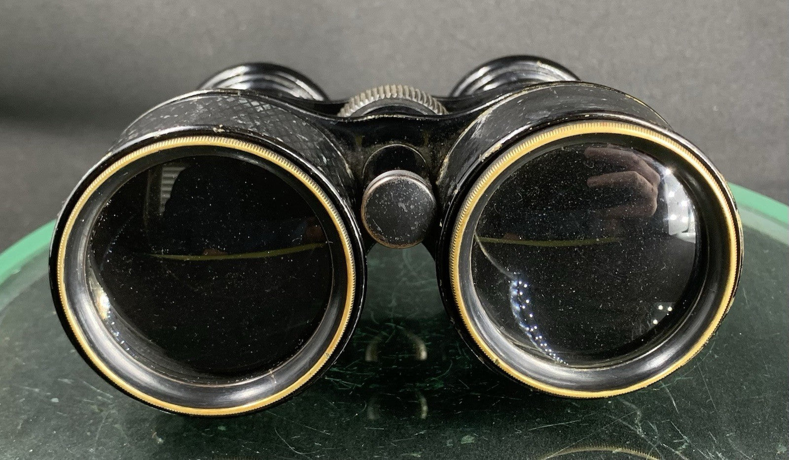 Antique Walker & Son WW1 Service Binocular + Case {Collectable Item}#1448