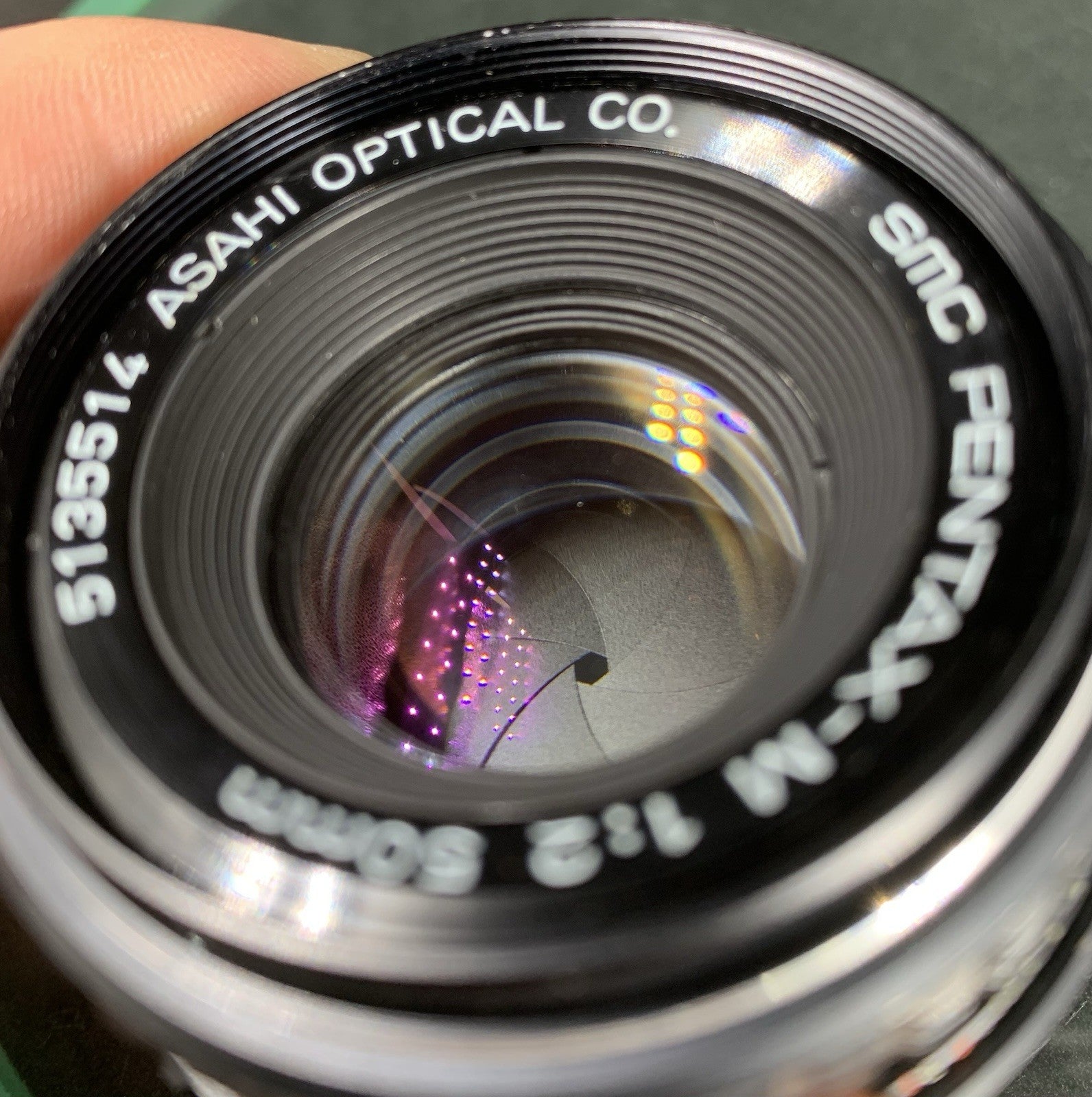 {SERVICED} SMC Pentax-M 50mm 1:2 f/2 Lens Mint & Working Great#00081