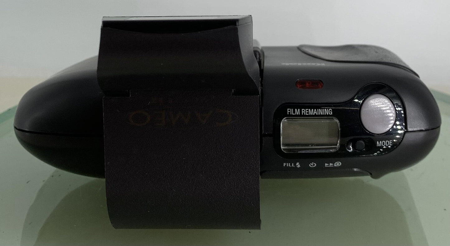 Vintage Kodak Cameo Motor EX 35mm Camera EKTANAR Lens + Case + Tested - 7917