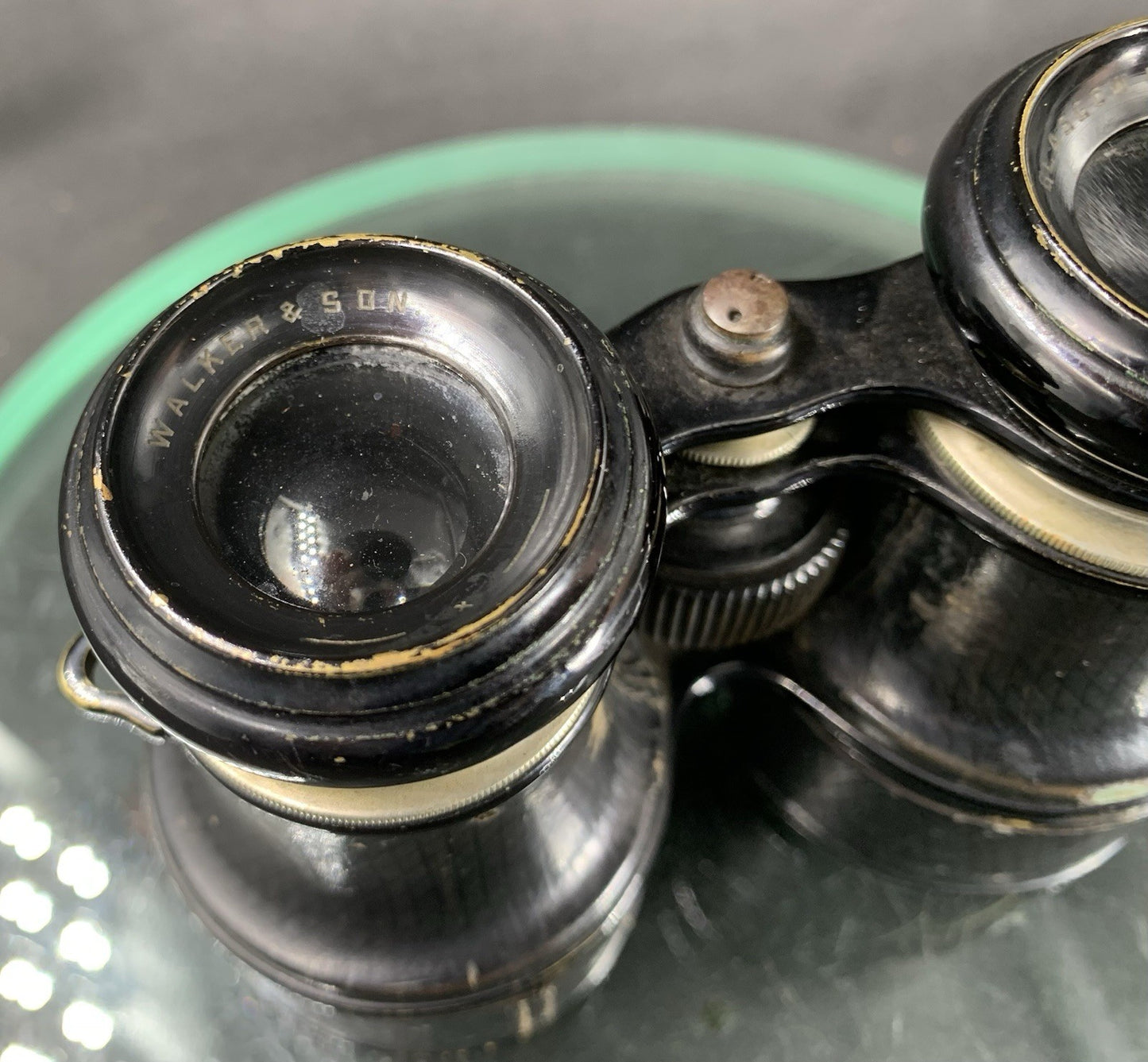 Antique Walker & Son WW1 Service Binocular + Case {Collectable Item}#14410