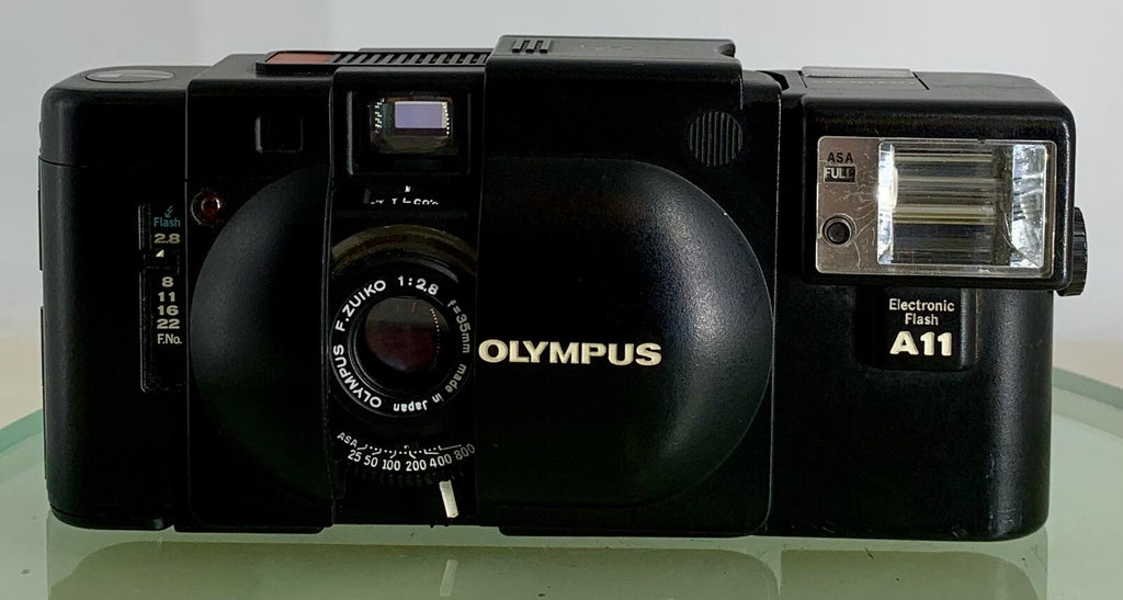 TESTED RARE Olympus XA 35mm Compact Rangefinder Film Camera A11 ELECTRIC FLASH1