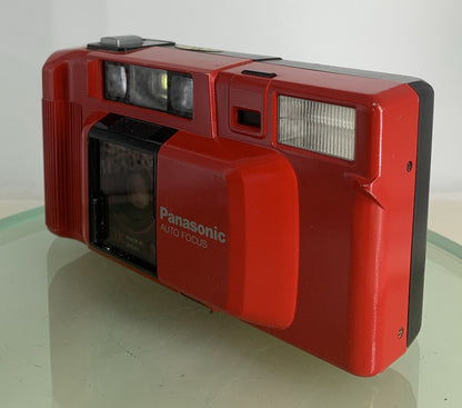 Panasonic C-500 AF Red 35mm Point And Shoot Compact Film Camera TESTED - 6632