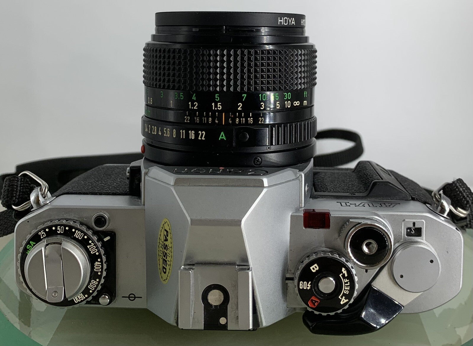 Canon AV-1 SLR 35mm Film Camera With a Canon 50mm 1.8 Lens + Battery Grip TESTED7