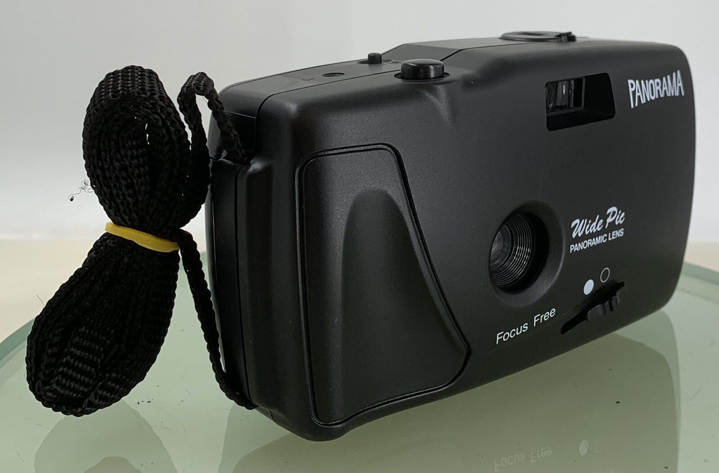 Panorama Wide Pic 35mm Film Point and Shoot Camera + COVER BLACK TESTED - 8752
