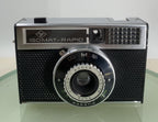 AGFA Isomat-Rapid BLACK VINATGE CAMERA WITH COVER -TESTED - 2391