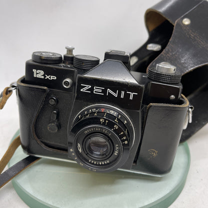 ZENIT 12 XP 35mm Film SLR M42 Screw Mount Manual Camera + INDUSTAR-50-2 50mm 3,50