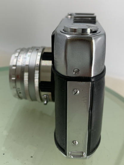 Halina 3000 45MM VINTAGE POINT AND SHOOT Film Camera SILVER&BLACK TESTED - 6332