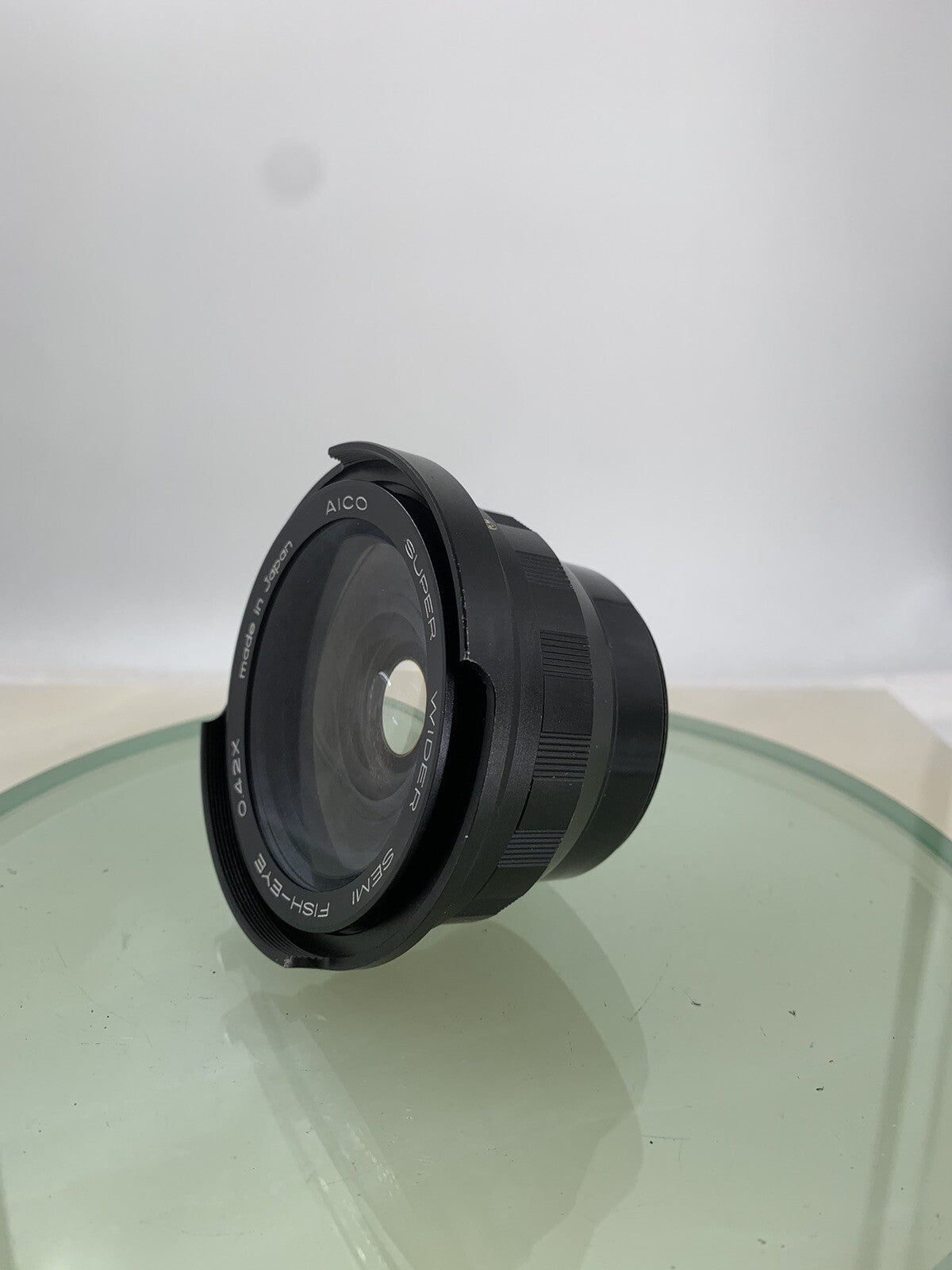 Super Wider Semi - Fish Eye - 0.42X Lens WITH CASE- Made In Japan- TESTED - 4873
