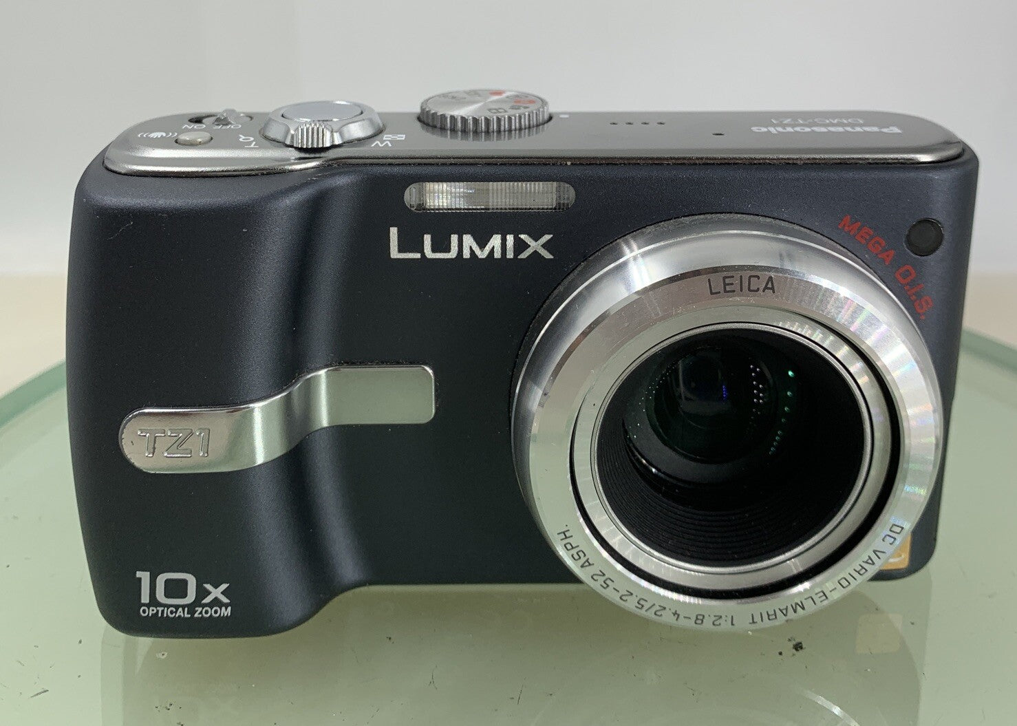 Panasonic LUMIX DMC-TZ1 GREY COMPACT DIGITAL CAMERA  - NO CHARGER - TESTED - 2421