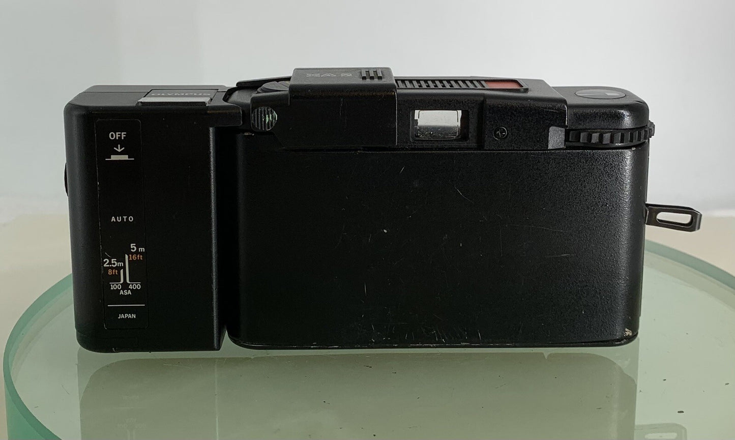 OLYMPUS XA2 Electronic Flash A11 D.ZUIKO 35mm f3.5 POINT & SHOOT CAMERA Case#2934