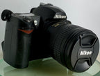 Nikon D70s 6.1MP Digital SLR Camera+Nikkor DX 18-70mm Lens+Charger+Box+Tested1