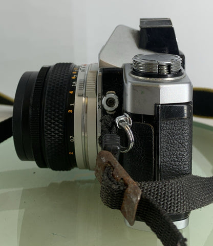 Olympus OM-2 35mm SLR camera body Olympus Zuiko 50mm 1:1.8+ Shoe, TESTED  #2413