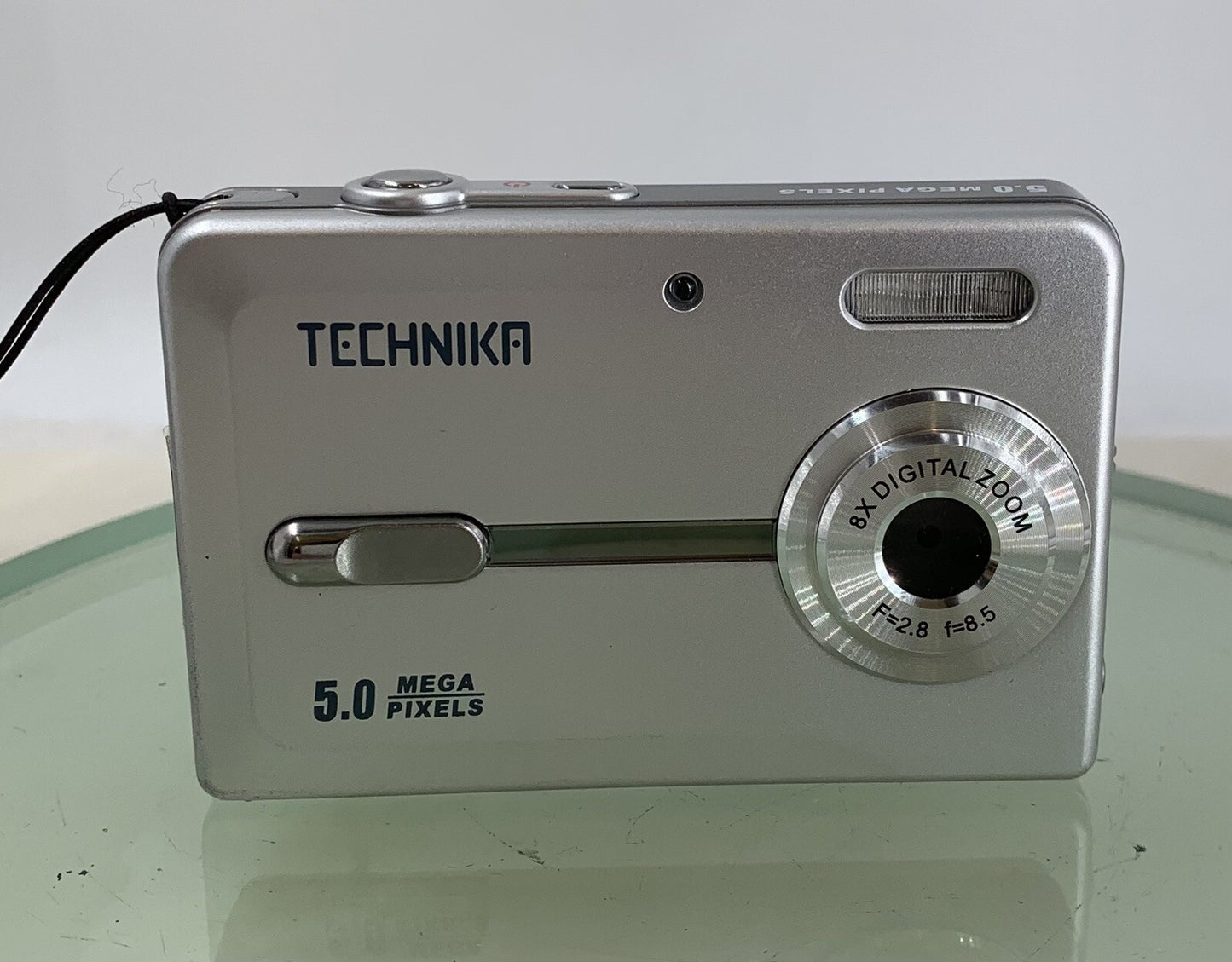 Technika JA550KS 5.0MP Compact Digital Camera SILVER + WIRE TESTED - 9741