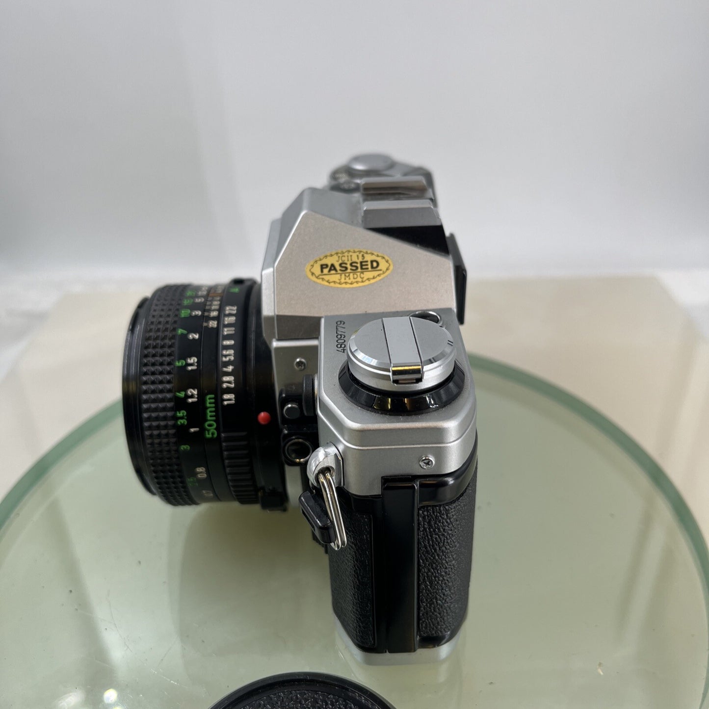 Canon AE-1  35mm SLR Film Manual Camera + Canon 50mm F/1.8 FD Lens Like A-1 #7458
